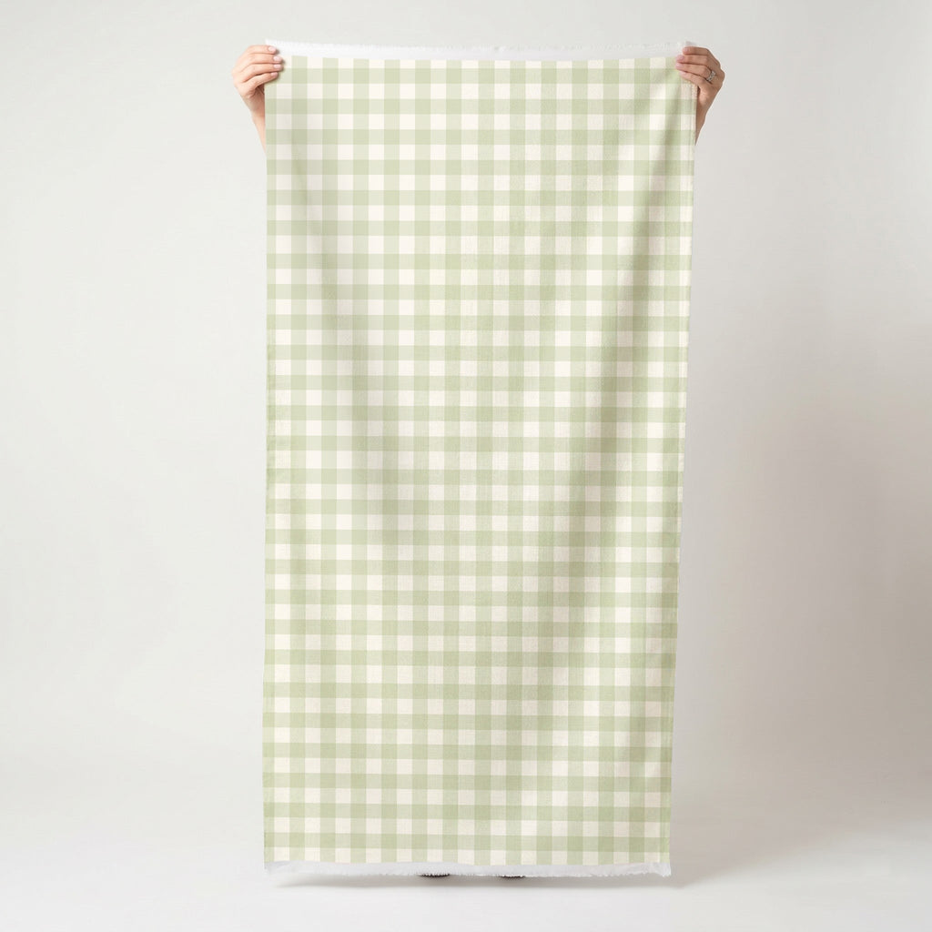 Juliet's Garden Pistachio Gingham - Fabric